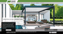 Desktop Screenshot of erhardt-markisen.de